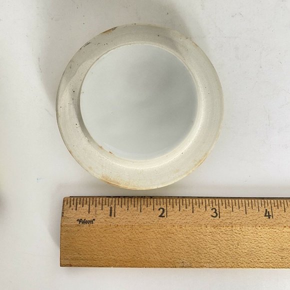 1972 Chinese Famille Juane Yellow Floral Enamel Jingdezhen Coffee Pot For PARTS - Picture 10 of 12